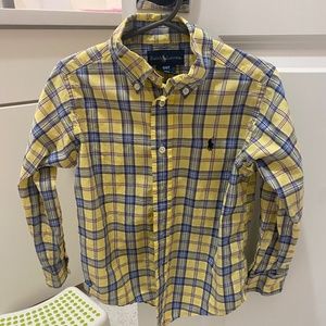 Ralph Lauren Long Sleeve Button Down - 4t